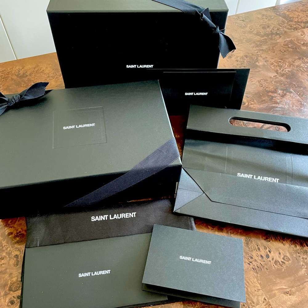 Saint Laurent gift set.